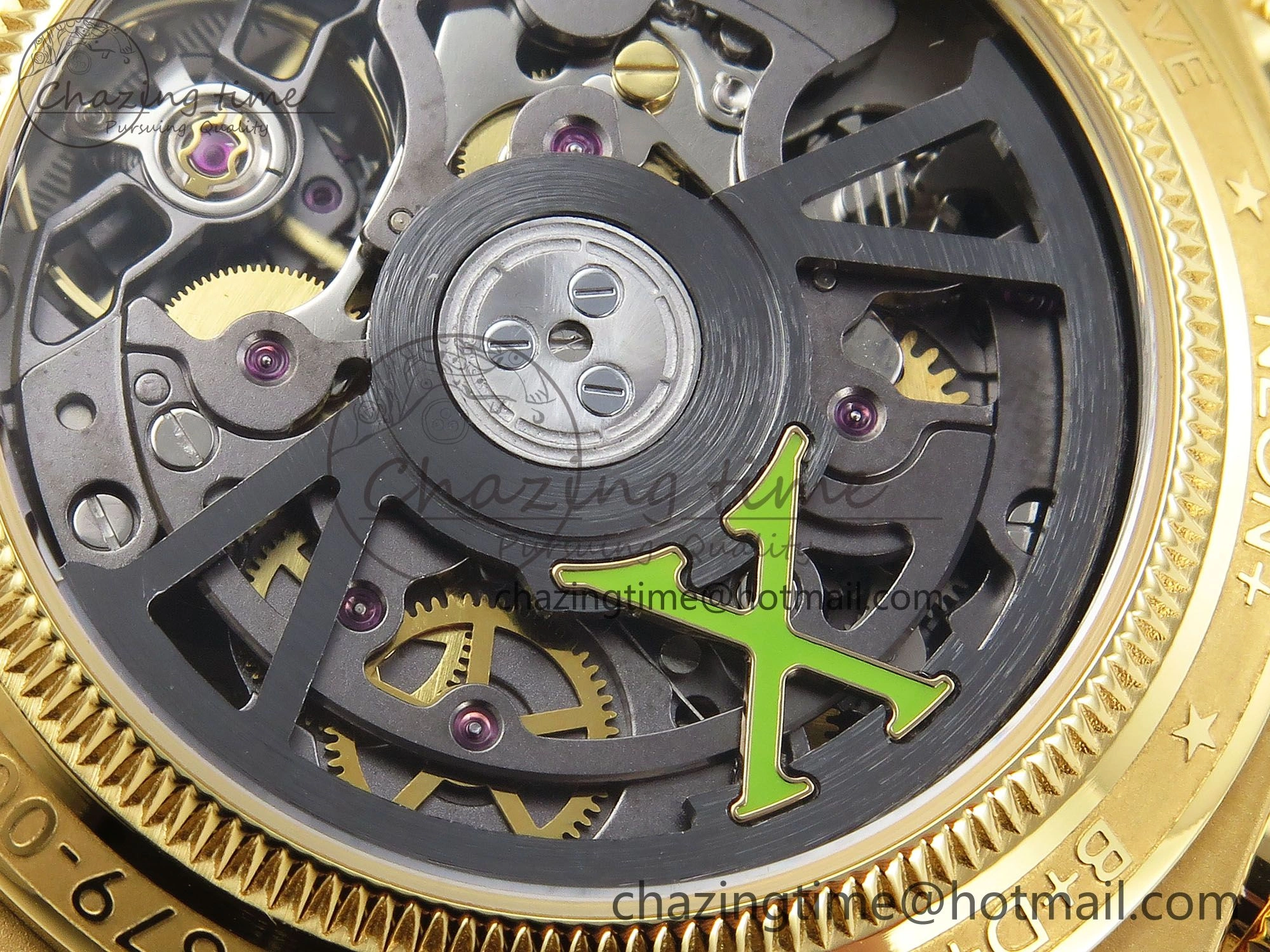 Daytona YG ADGF Best Edition YG White Dial on YG Bracelet A7750