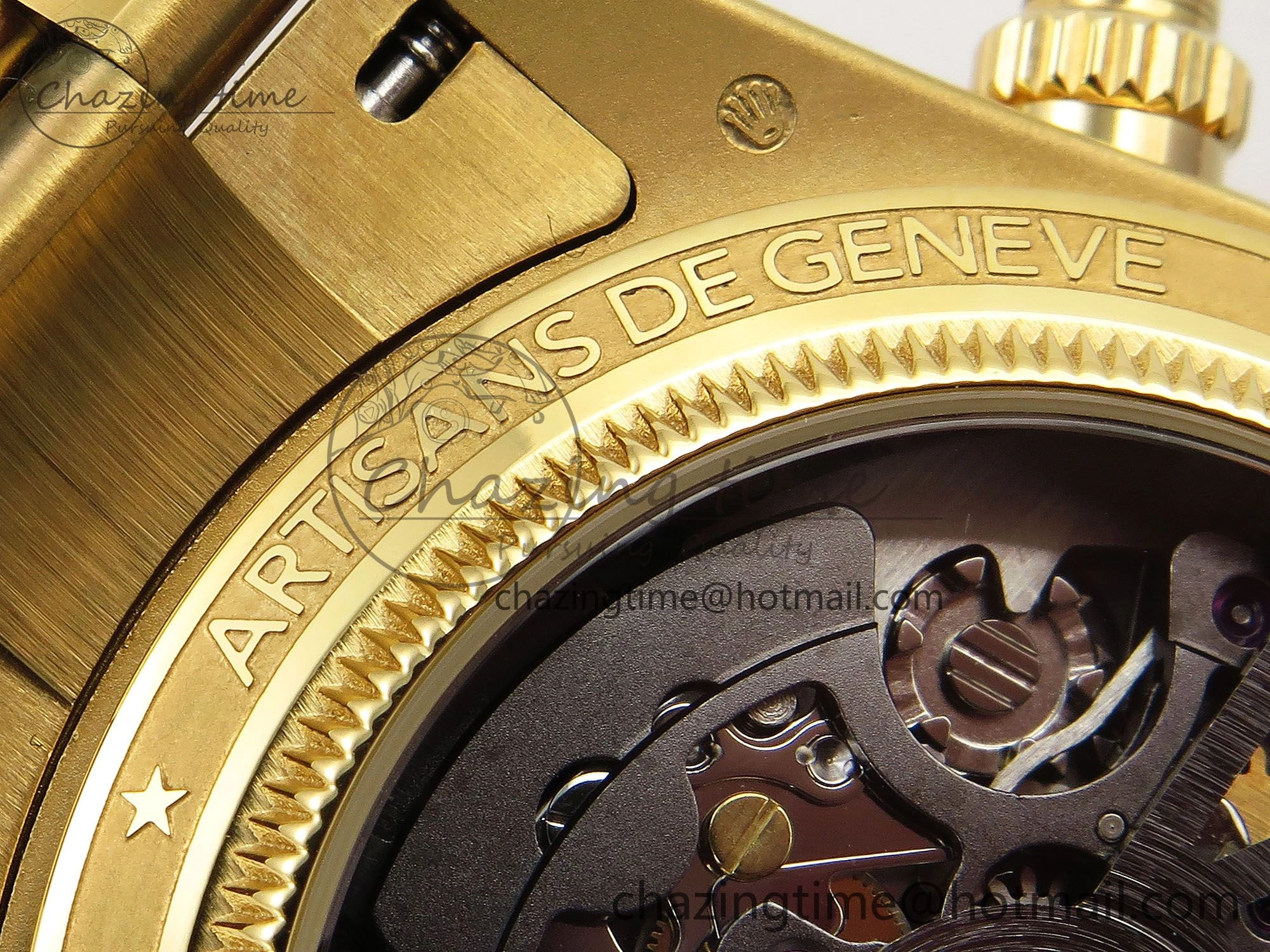 Daytona YG ADGF Best Edition YG White Dial on YG Bracelet A7750