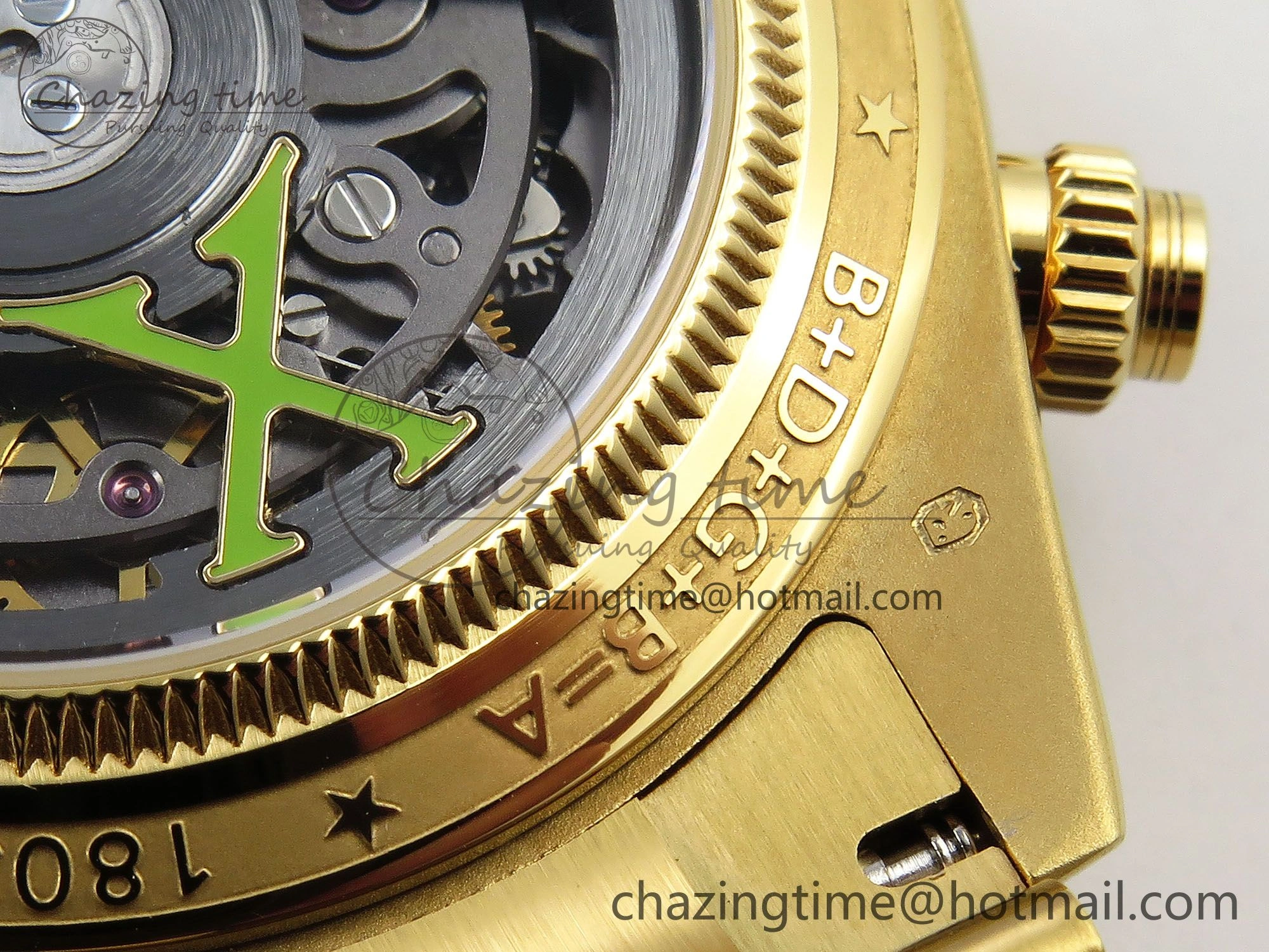 Daytona YG ADGF Best Edition YG White Dial on YG Bracelet A7750