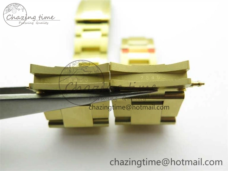 Daytona YG KKF 1:1 Best Edition 904L Steel Green Dial on YG Bracelet A7750