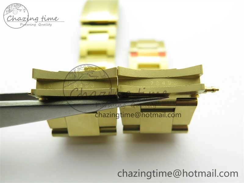 Daytona YG KKF 1:1 Best Edition 904L Steel Green Dial on YG Bracelet A7750