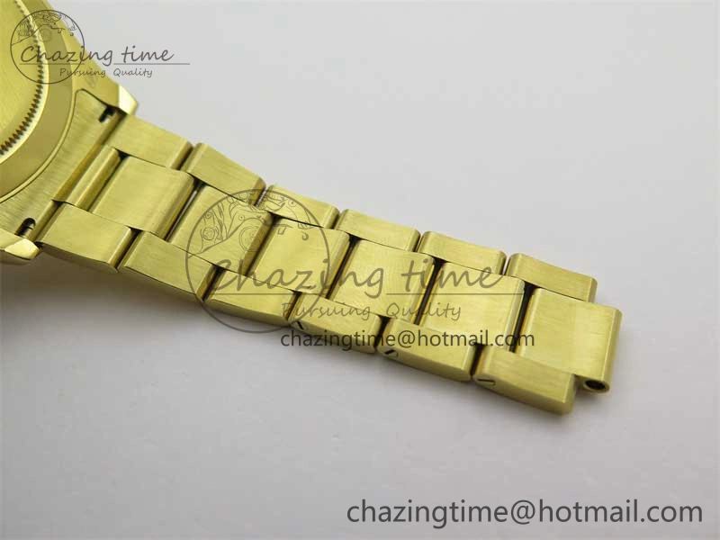 Daytona YG KKF 1:1 Best Edition 904L Steel Green Dial on YG Bracelet A7750