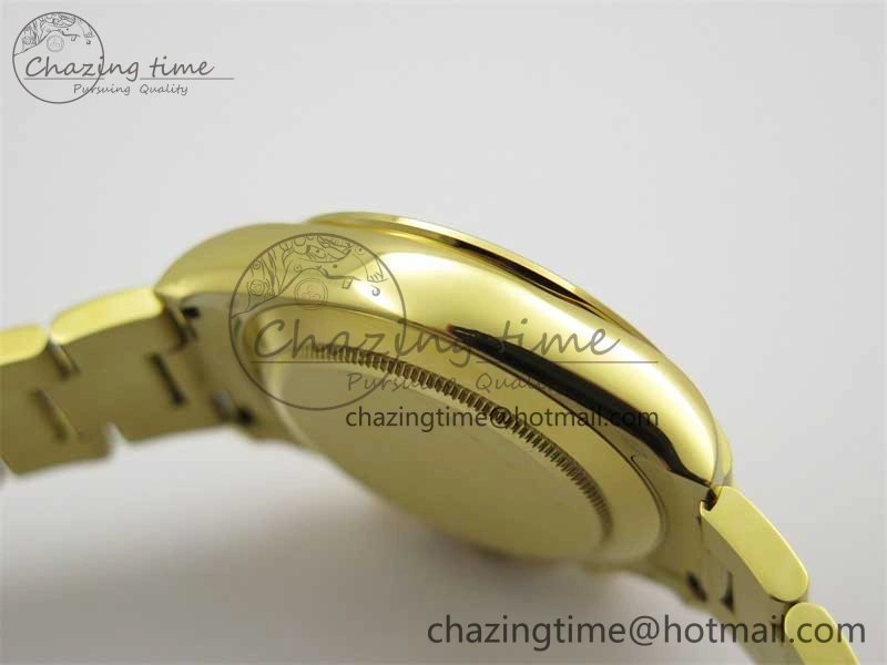Daytona YG KKF 1:1 Best Edition 904L Steel YG Black Dial on YG Bracelet A7750