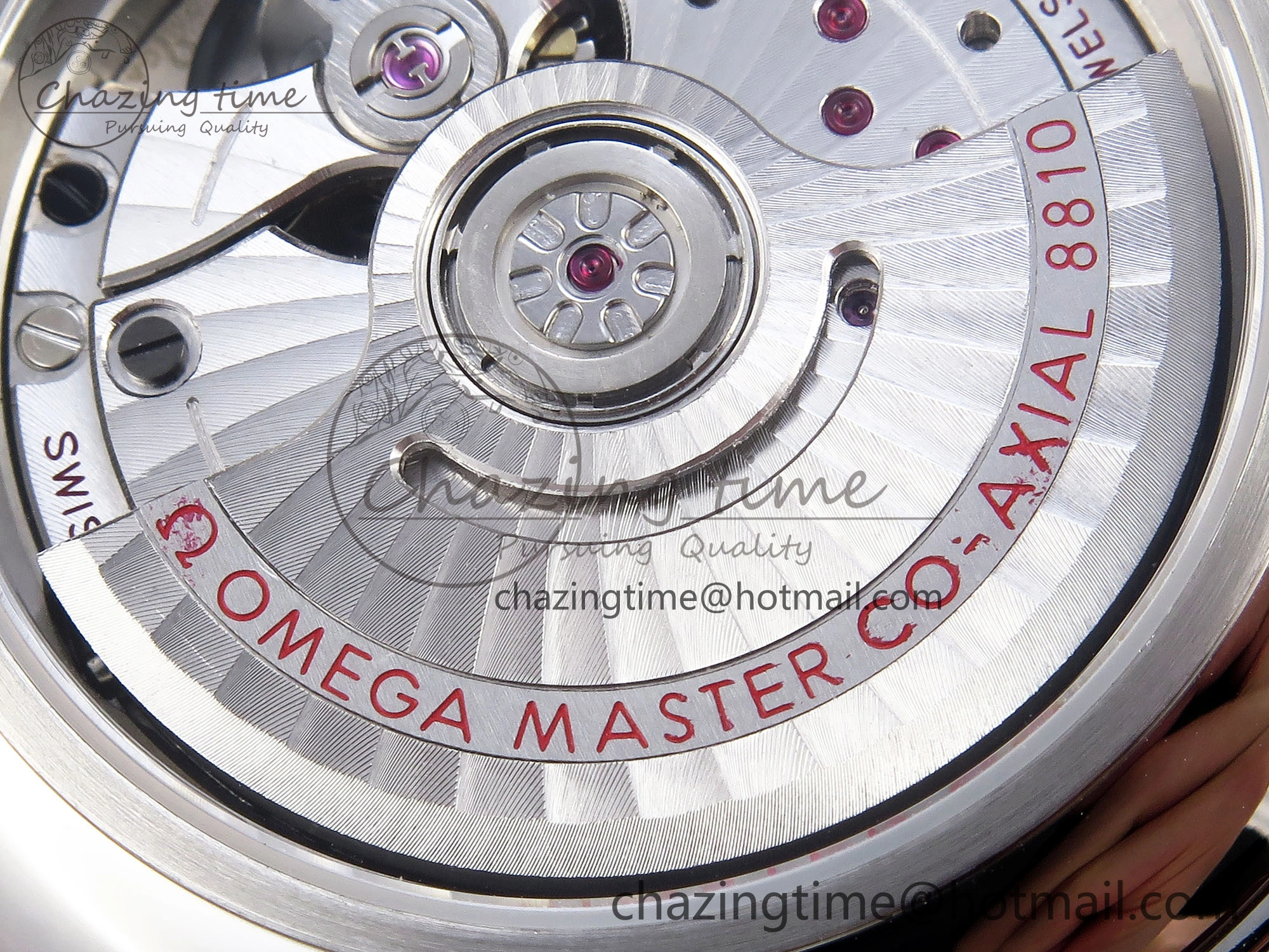 De Ville Date RG MKF 1:1 Best Edition Brown Textured Dial Diamonds Marker on Brown Leather Strap A8800