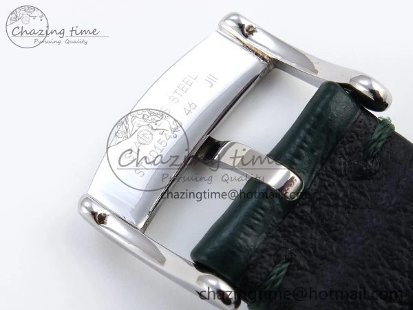De Ville Date SS MKF 1:1 Best Edition Dark Gray Dial Roman Marker on Black Leather Strap A8800