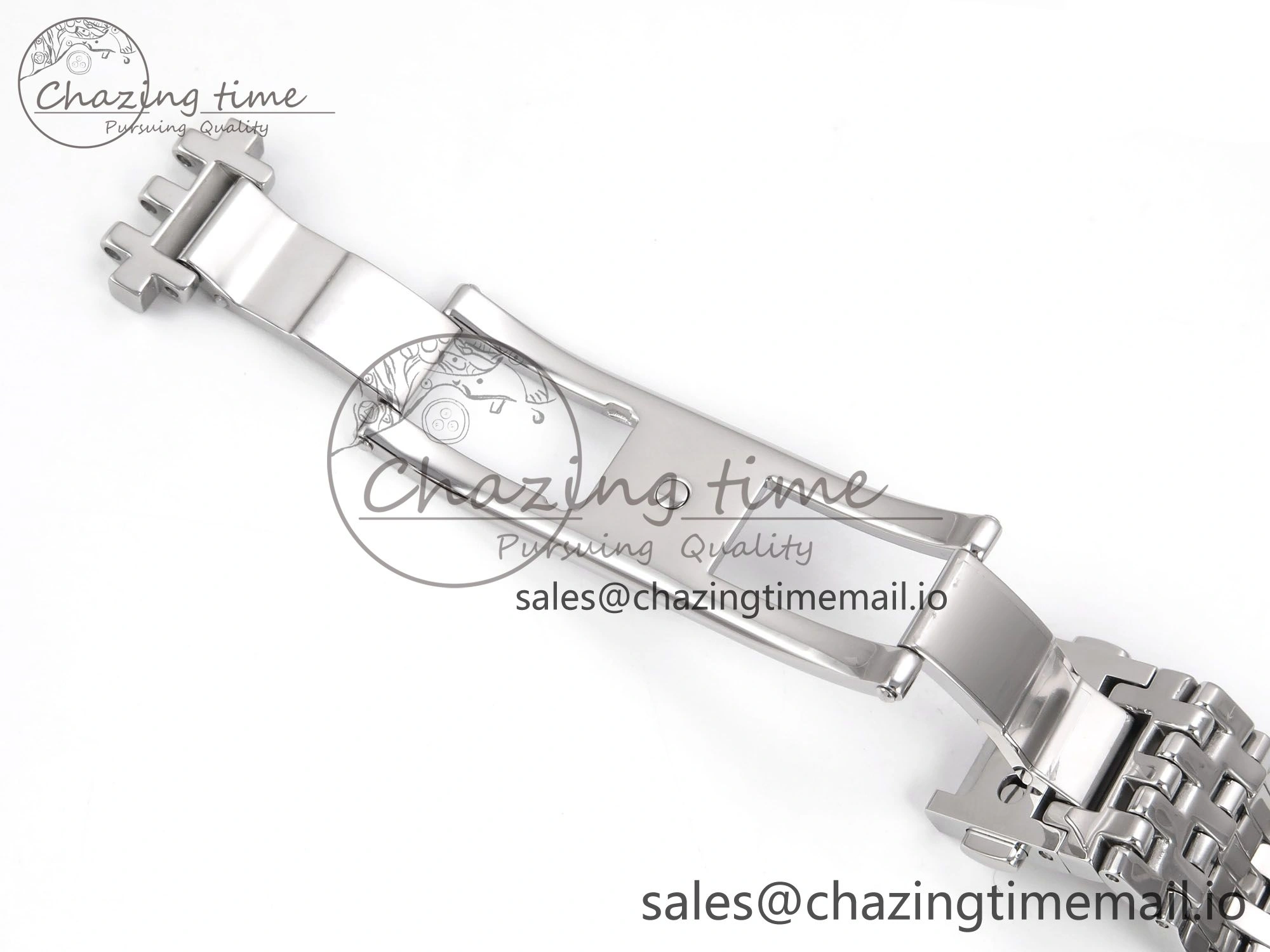 De Ville Date SS VSF 1:1 Best Edition Blue Dial on SS Bracelet A8800
