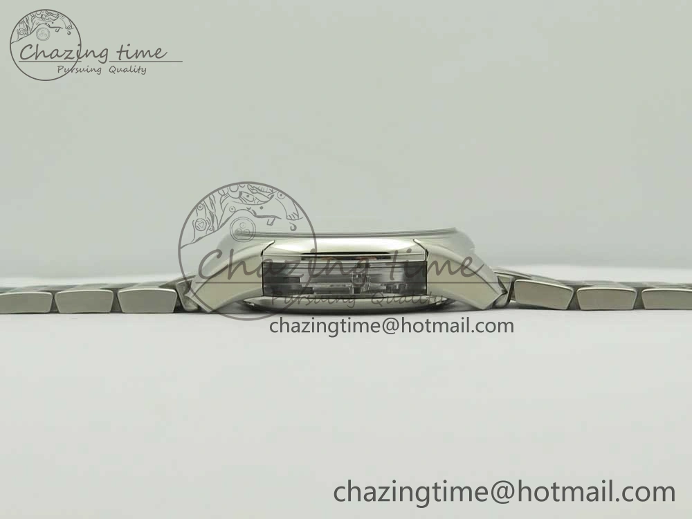 De Ville Hour Vision 41mm SS VSF 1:1 Best Edition Blue Dial on Black SS Bracelet A8500 Super Clone (2 Straps)
