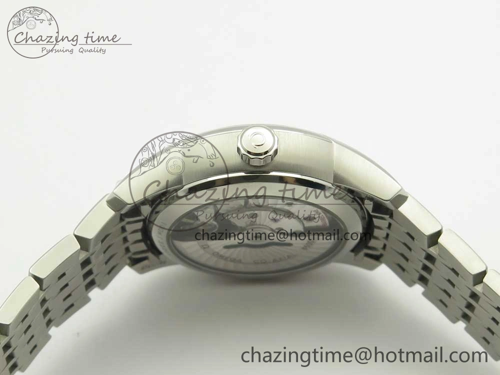 De Ville Hour Vision 41mm SS VSF 1:1 Best Edition White Dial on SS Bracelet A8500 Super Clone