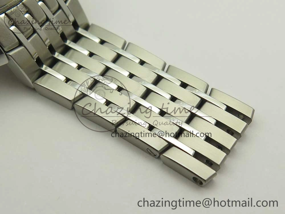 De Ville Hour Vision 41mm SS VSF 1:1 Best Edition White Dial on SS Bracelet A8500 Super Clone