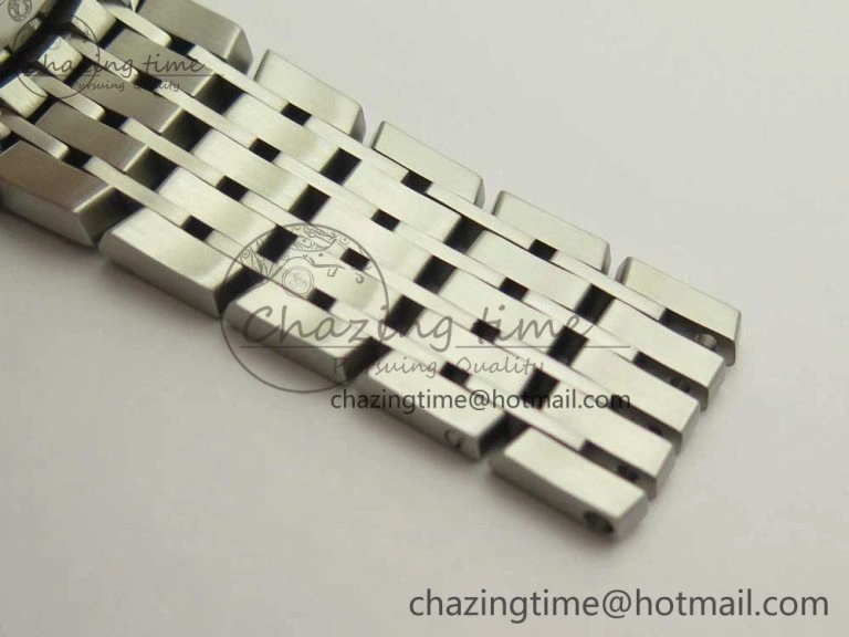 De Ville Hour Vision 41mm SS VSF 1:1 Best Edition White Dial on SS Bracelet A8500 Super Clone