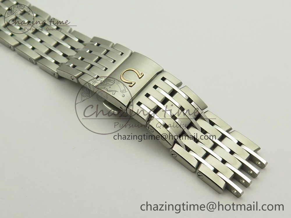 De Ville Hour Vision 41mm SS VSF 1:1 Best Edition White Dial on SS Bracelet A8500 Super Clone