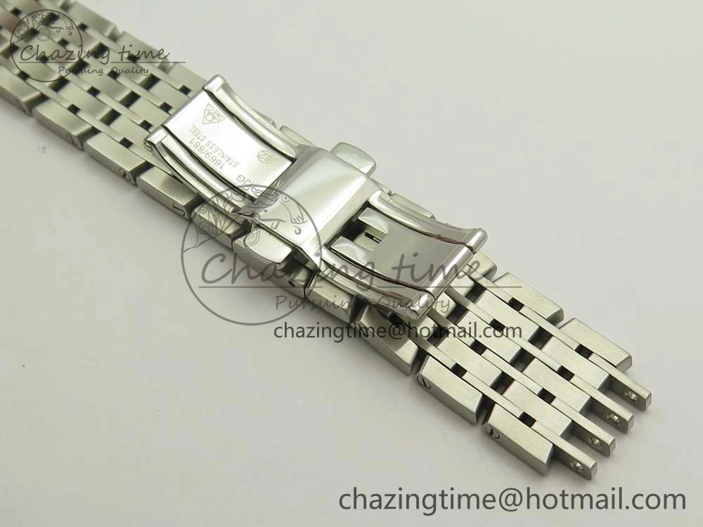 De Ville Hour Vision 41mm SS VSF 1:1 Best Edition White Dial on SS Bracelet A8500 Super Clone