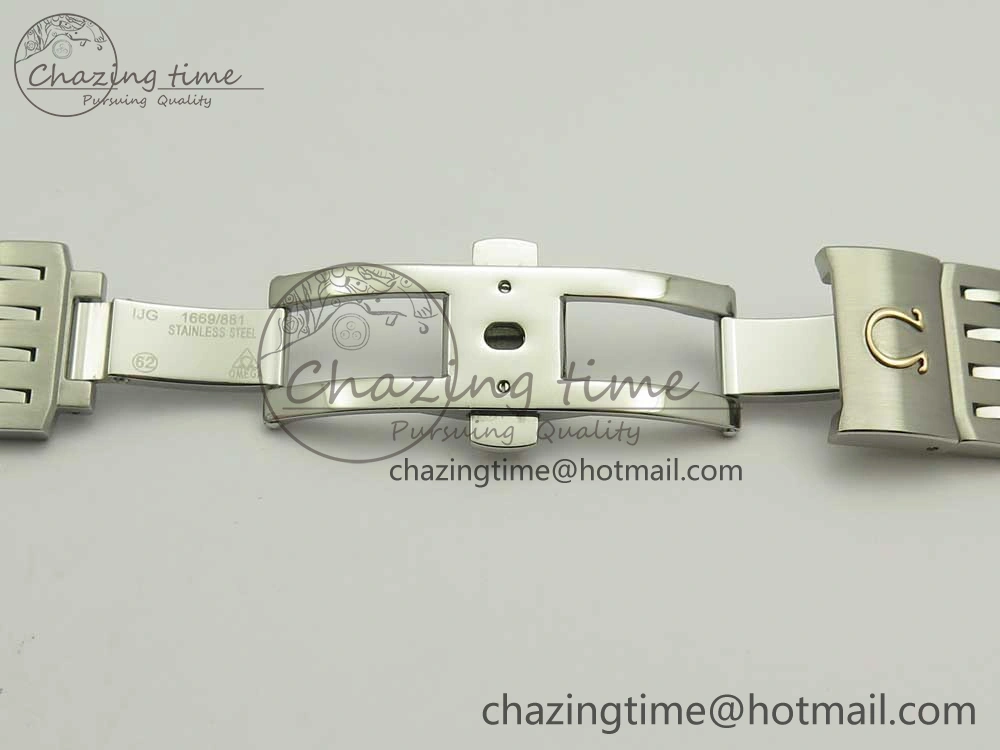 De Ville Hour Vision 41mm SS VSF 1:1 Best Edition White Dial on SS Bracelet A8500 Super Clone