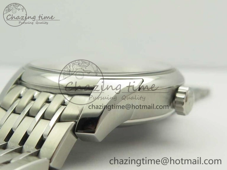 De Ville Hour Vision 41mm SS VSF 1:1 Best Edition White Dial on SS Bracelet A8500 Super Clone