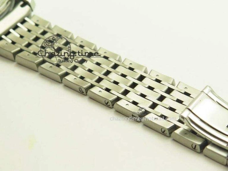 De Ville Hour Vision Co-Axial 41mm SS V6F Best Edition Black Dial On SS Bracelet A8500