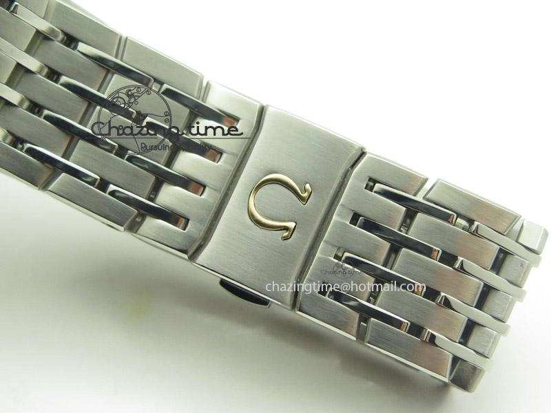 De Ville Hour Vision Co-Axial 41mm SS V6F Best Edition Blue Dial On SS Bracelet A8500