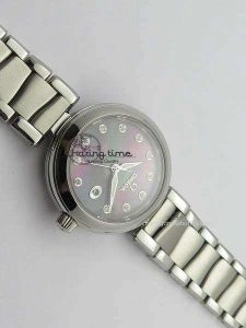 De Ville Lady 34mm SS V6F 1:1 Best Edition Black MOP Dial On SS Bracelet SEIKO NH05A