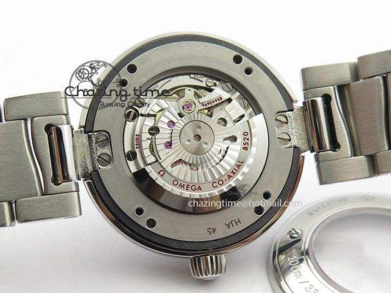 De Ville Lady 34mm SS V6F 1:1 Best Edition Black MOP Dial On SS Bracelet SEIKO NH05A
