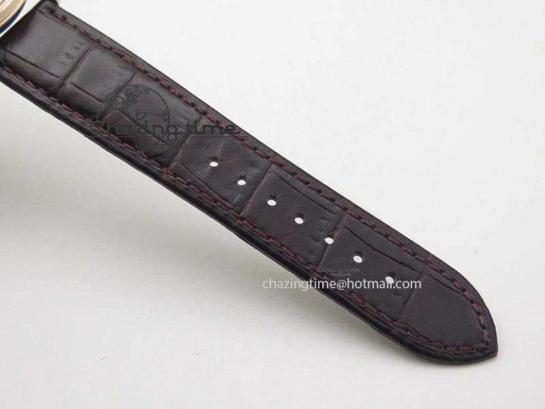 De Ville MK 1:1 Best Edition RG Blue Dial On Brown Leather Strap A2500