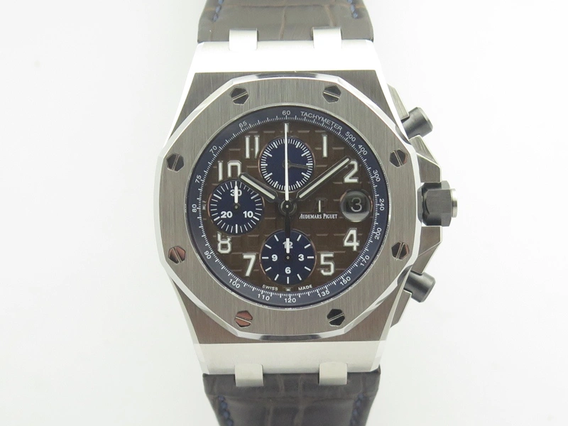De Ville MK 1:1 Best Edition RG White Dial On Black Leather Asian Seagull T1701 (Sec@6)