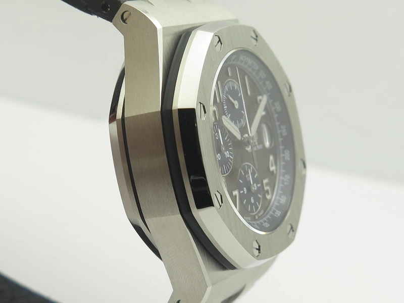 De Ville MK 1:1 Best Edition RG White Dial On Black Leather Asian Seagull T1701 (Sec@6)