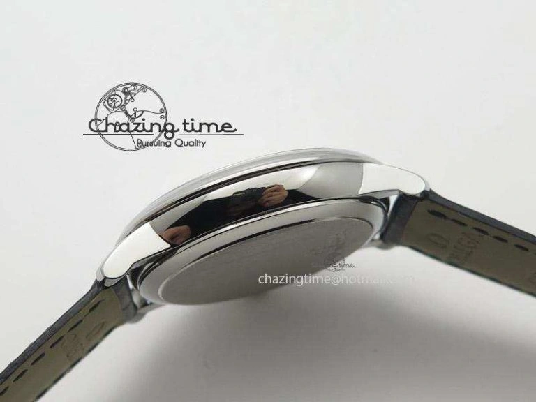 De Ville MK 1:1 Best Edition SS Black Dial On Black Leather Strap A2500