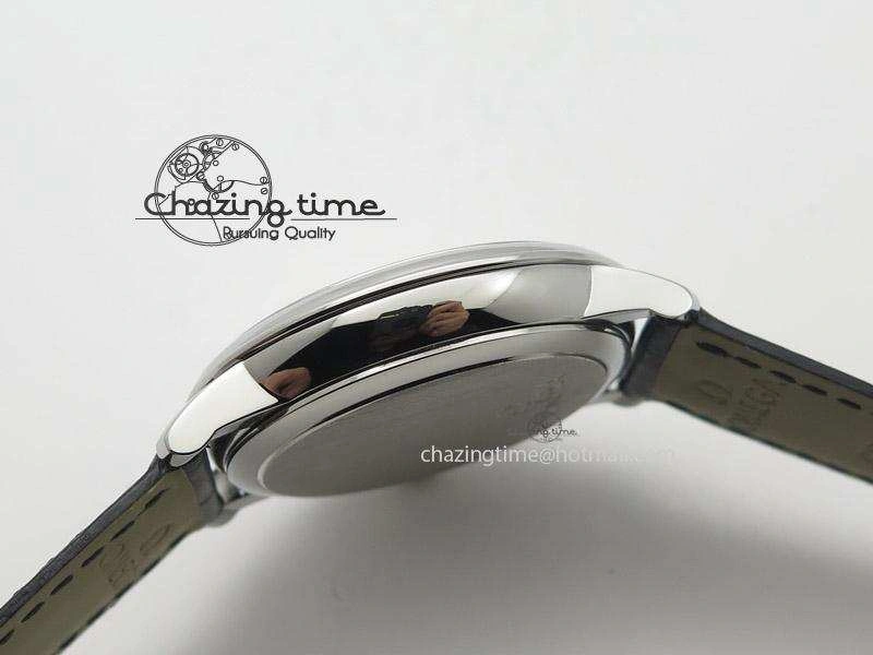 De Ville MK 1:1 Best Edition SS Black Dial On Black Leather Strap A2500