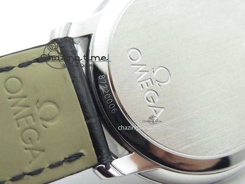 De Ville MK 1:1 Best Edition SS Black Dial On Black Leather Strap A2500