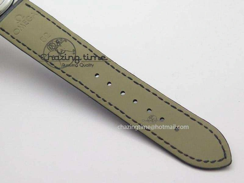 De Ville MK 1:1 Best Edition SS Black Dial On Black Leather Strap A2500