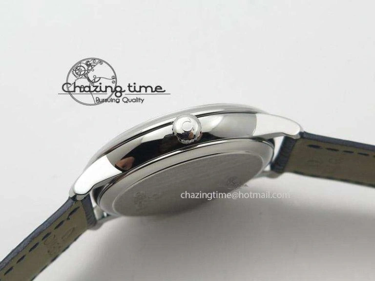De Ville MK 1:1 Best Edition SS Blue Dial On Black Leather Strap A2500