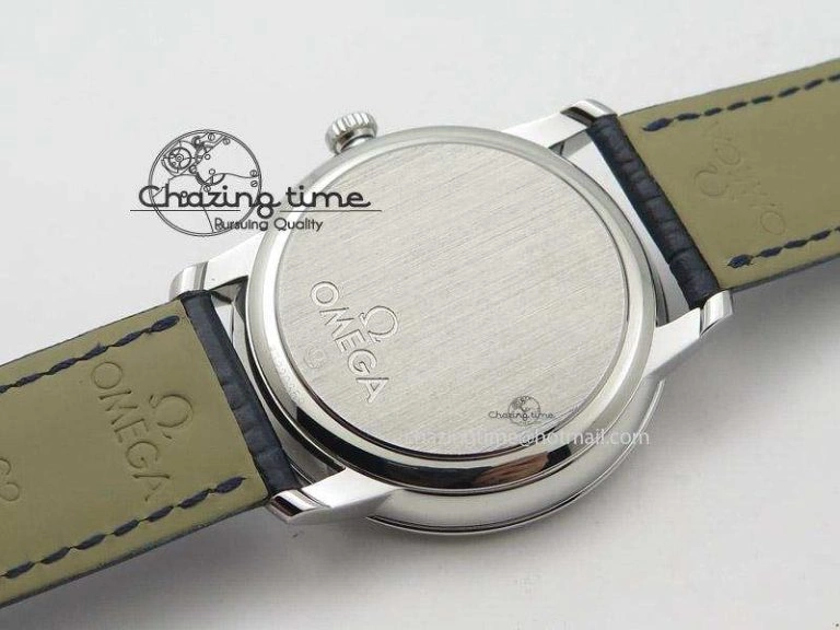 De Ville MK 1:1 Best Edition SS Blue Dial On Black Leather Strap A2500