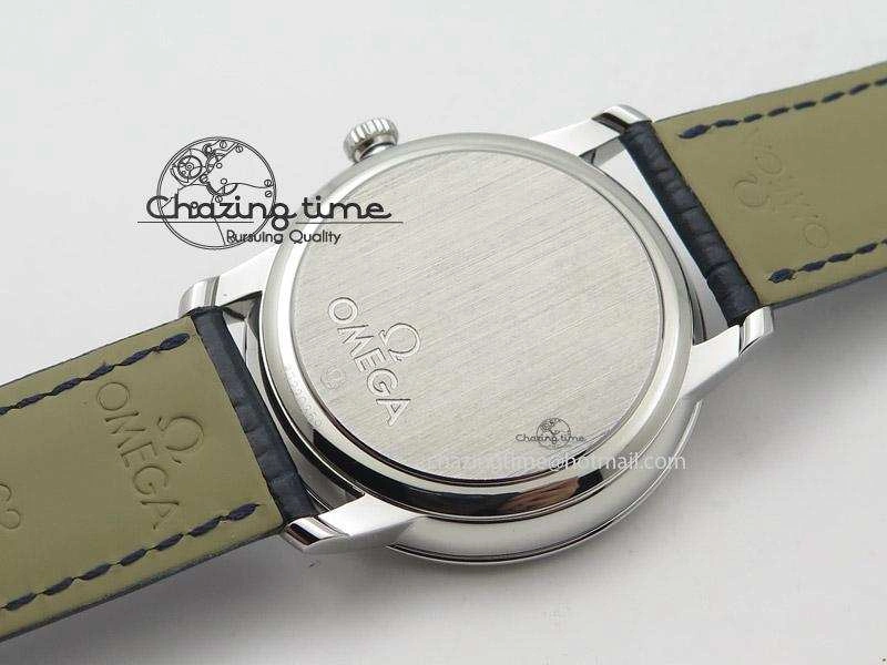 De Ville MK 1:1 Best Edition SS Blue Dial On Black Leather Strap A2500