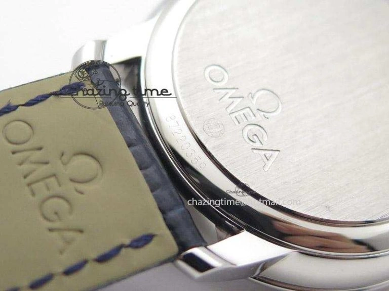 De Ville MK 1:1 Best Edition SS Blue Dial On Black Leather Strap A2500