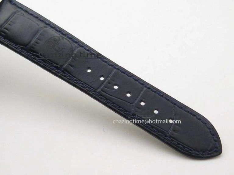 De Ville MK 1:1 Best Edition SS Blue Dial On Black Leather Strap A2500