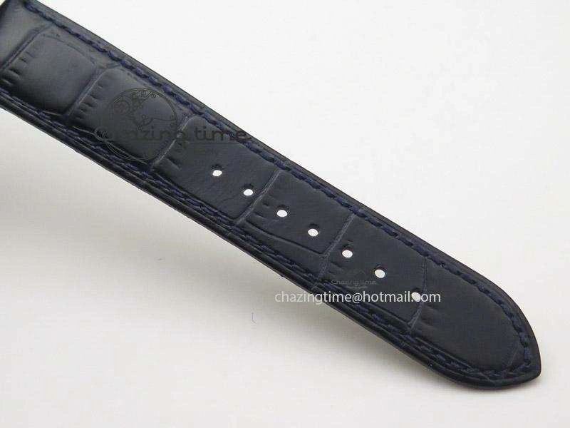 De Ville MK 1:1 Best Edition SS Blue Dial On Black Leather Strap A2500
