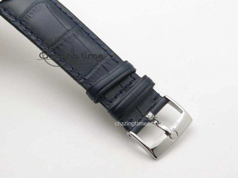 De Ville MK 1:1 Best Edition SS Blue Dial On Black Leather Strap A2500