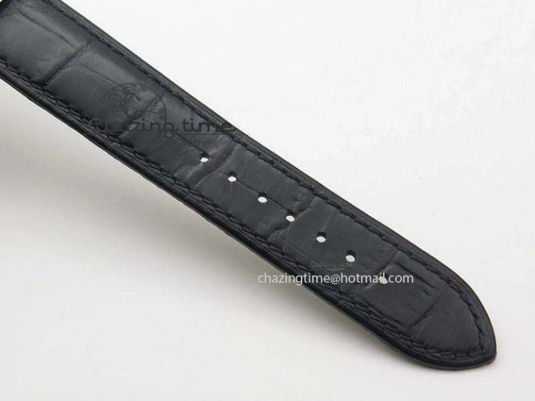 De Ville MK 1:1 Best Edition SS White Dial On Black Leather Strap A2500