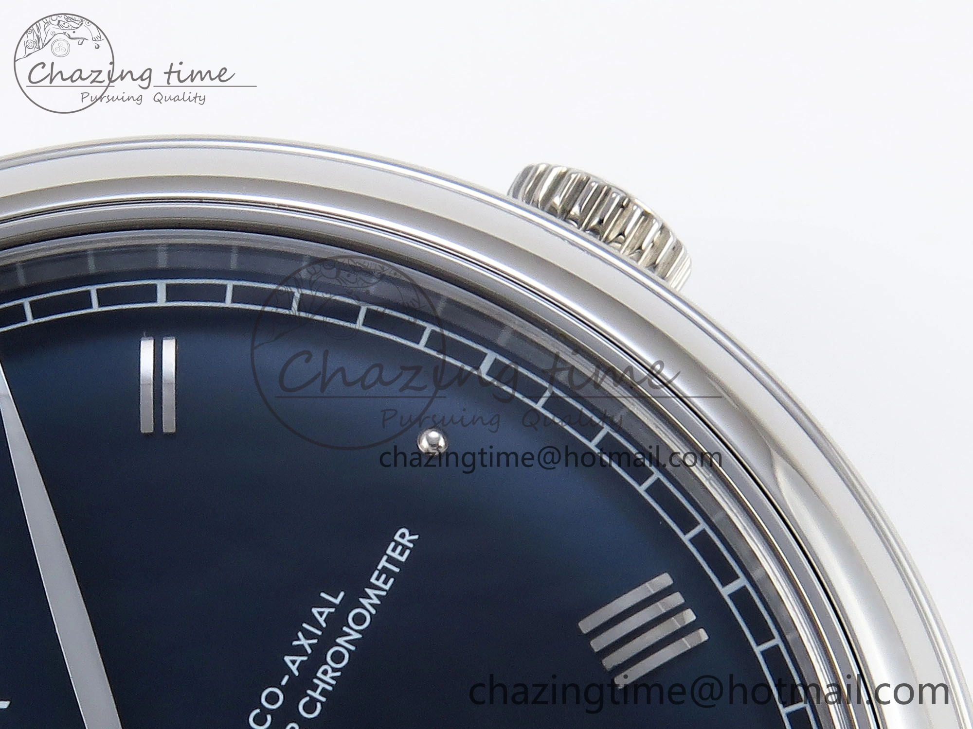 De Ville Power Reserve SS MKF 1:1 Best Edition Black Dial on Black Leather Strap A8810