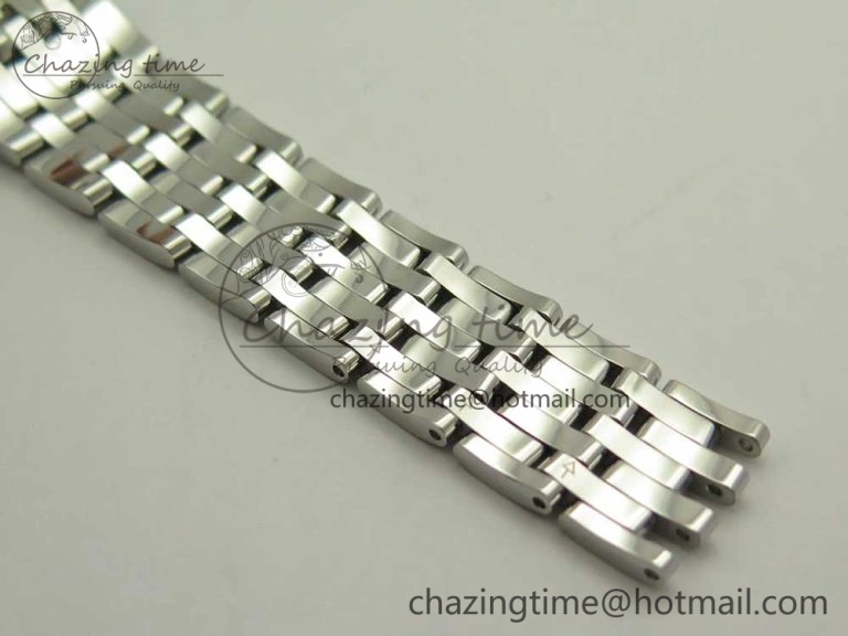 De Ville Prestige Ladies 32.7mm SS MKF 1:1 Best Edition Blue Dial Diamonds Markers on SS Bracelet MIYOTA 9015