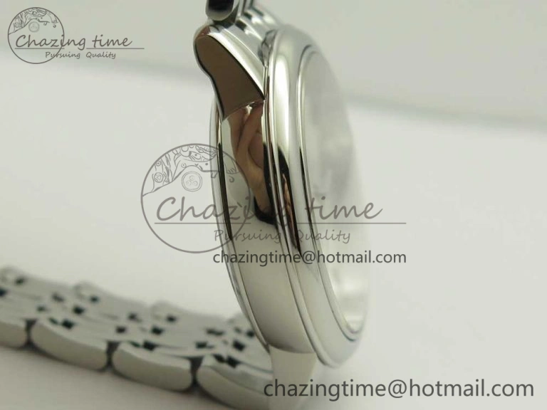 De Ville Prestige Ladies 32.7mm SS MKF 1:1 Best Edition White Dial SS Markers on SS Bracelet MIYOTA 9015