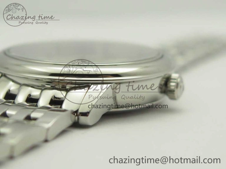 De Ville Prestige Ladies 32.7mm SS MKF 1:1 Best Edition White Dial SS Markers on SS Bracelet MIYOTA 9015