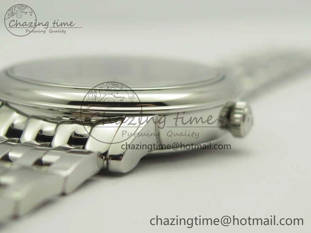 De Ville Prestige Ladies 32.7mm SS MKF 1:1 Best Edition White Dial SS Markers on SS Bracelet MIYOTA 9015