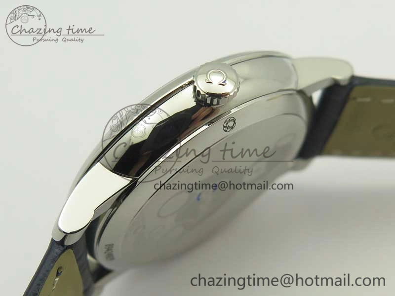 De Ville Prestige Orbis Collection RXW 1:1 Best Edition on Blue Leather Strap A2892