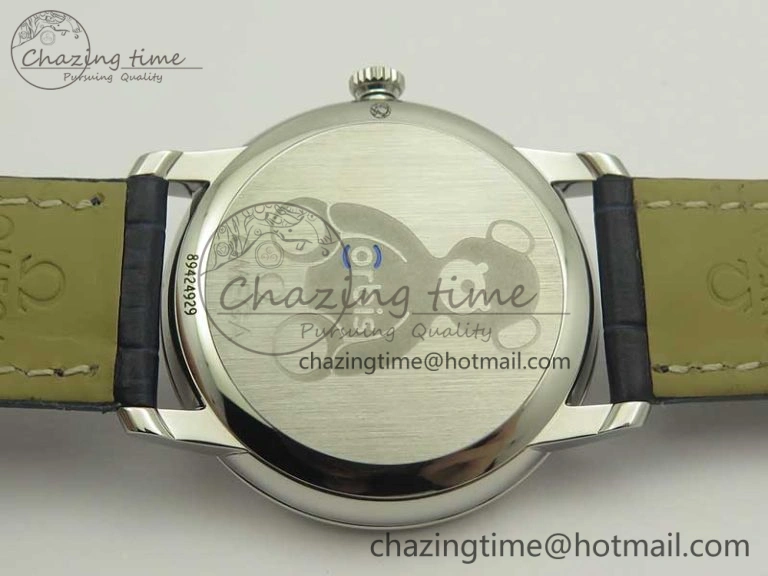 De Ville Prestige Orbis Collection RXW 1:1 Best Edition on Blue Leather Strap A2892