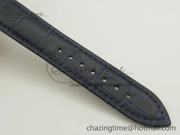 De Ville Prestige Orbis Collection RXW 1:1 Best Edition on Blue Leather Strap A2892