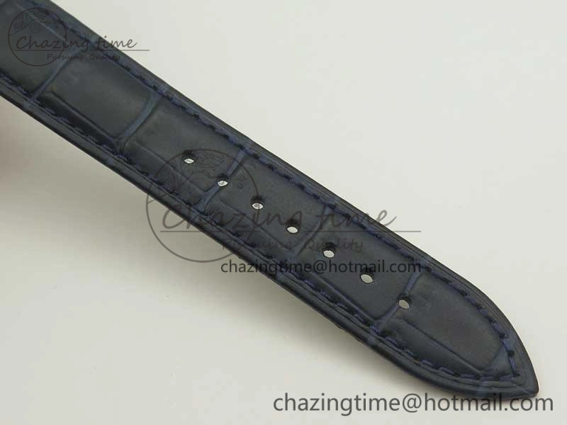 De Ville Prestige Orbis Collection RXW 1:1 Best Edition on Blue Leather Strap A2892