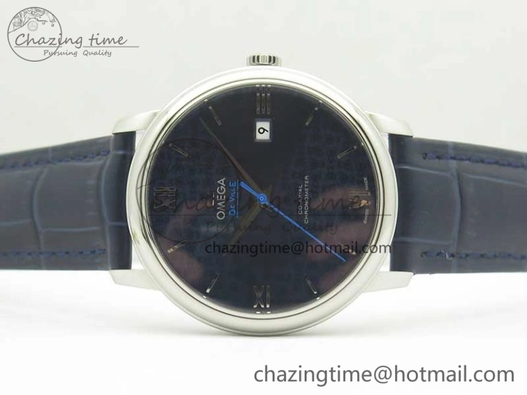 De Ville Prestige Orbis Collection RXW 1:1 Best Edition on Blue Leather Strap A2892