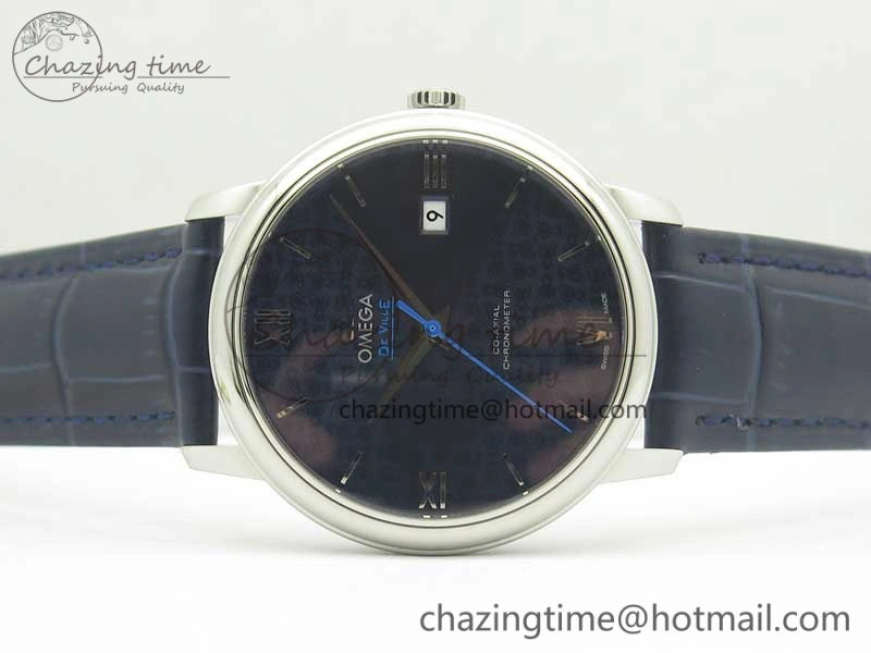 De Ville Prestige Orbis Collection RXW 1:1 Best Edition on Blue Leather Strap A2892