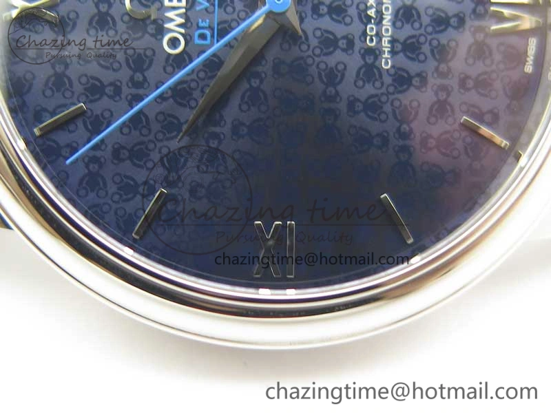 De Ville Prestige Orbis Collection RXW 1:1 Best Edition on Blue Leather Strap A2892