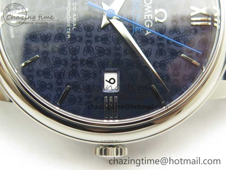 De Ville Prestige Orbis Collection RXW 1:1 Best Edition on Blue Leather Strap A2892